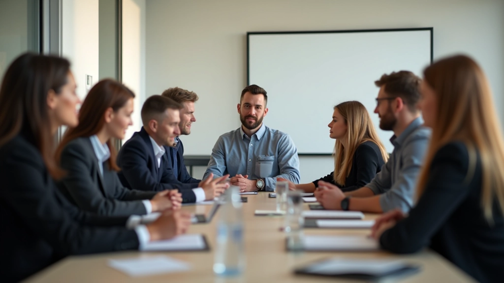 Deelnemers in een emotionele intelligentie trainingsworkshop